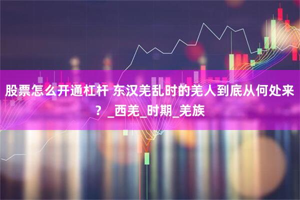 股票怎么开通杠杆 东汉羌乱时的羌人到底从何处来？_西羌_时期_羌族